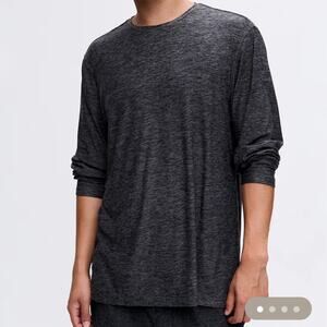 Outdoor Voices CloudKnit Long Sleeve Shirt‎ Size XL Charcoal Gray Breathable